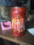 Pumpkin Season  Snow Globe Tumbler