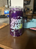 Purple Glitter Spooky Season